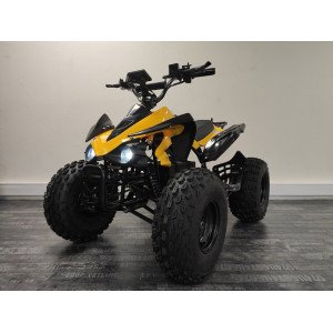 Quad électrique jaune pour ado